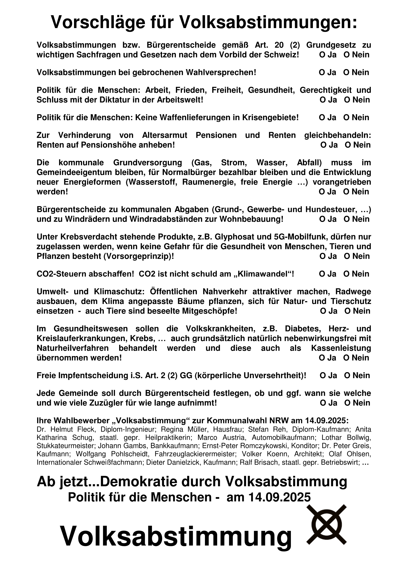 Wahlaussagen Volksabstimmung   Page 2
